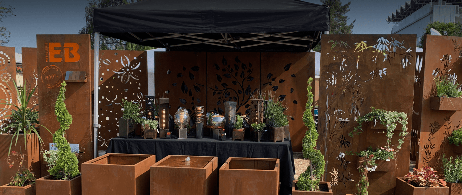 Alliez design et productivité avec le Corten dans votre potager en 2025