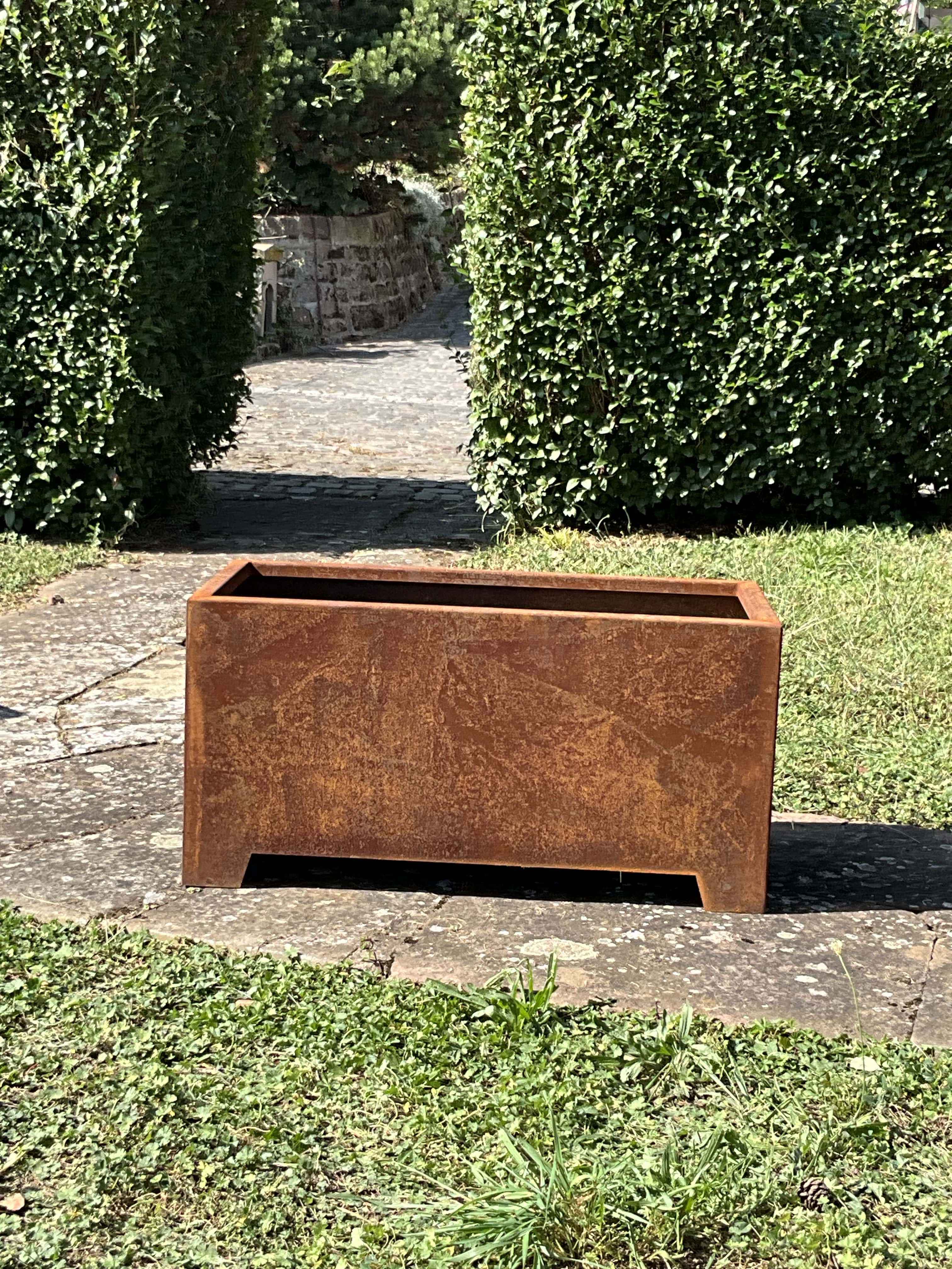 Rectangular Corten Tubes BAC CORTEN RECTANGLE – Art Deco Corten - Vos experts de l'acier en Corten