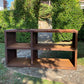 Grand meuble brasero en corten