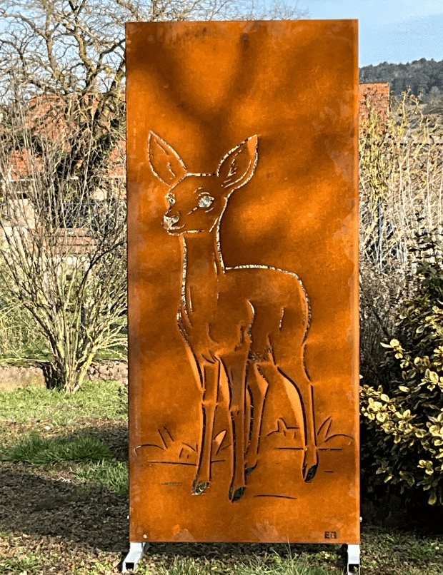Panneau-en-Acier-Brise-Vue-Corten_Motif-FAON-min