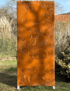 Panneau en Acier Corten Brise Vue - Biche
