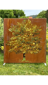 Panneau brise-vue Corten “Arbre de Vie” – sur mesure