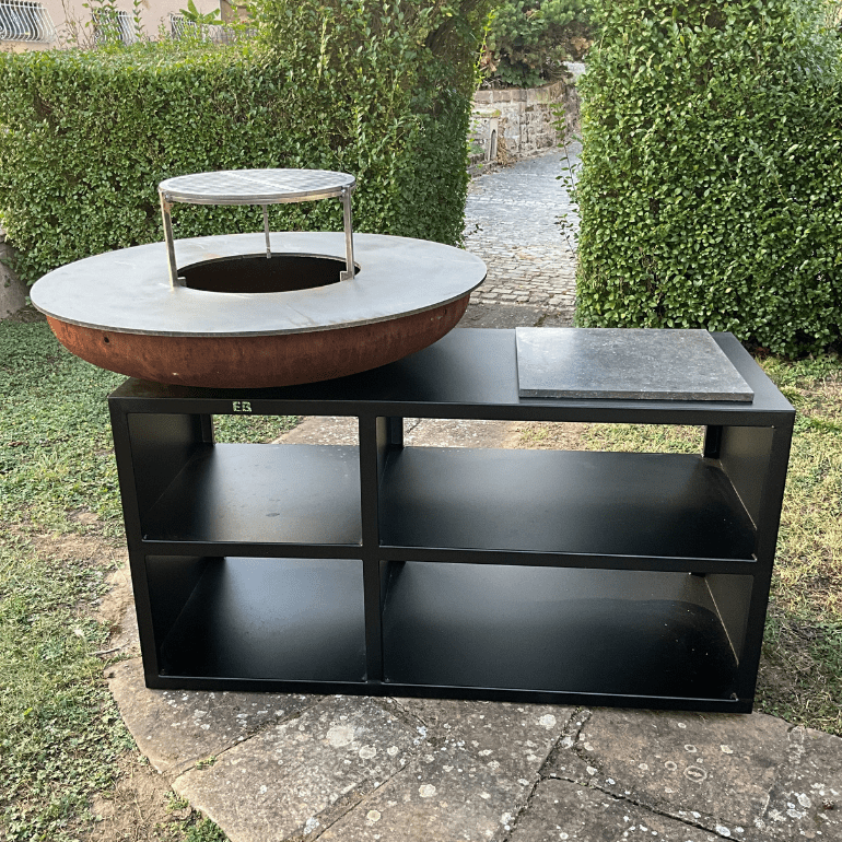 meilleur brasero en acier corten